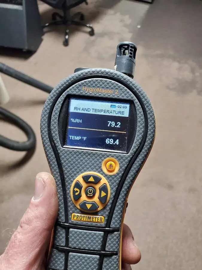 Moisture meter humidity assessment for Mold Remediation & Removal in East Norriton
